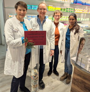 Spendenaktion Sebastian-Apotheke Bad Aibling und Bruckmühl